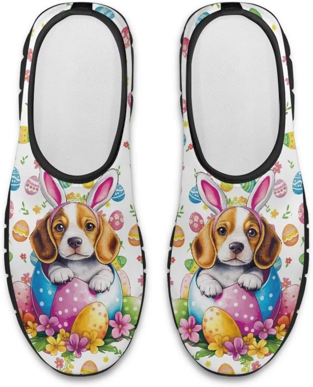 Pxjivorg Women's Art Pattern Slip-On Sneakers Casual Low-Top Flat Dress Shoes Soft Shoes Ladies Non-Slip Workout Holiday Shoes US Size 5.5-11.5