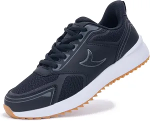 Quseek Classic Sneakers for Women Trendy Retro Fashion Skate Shoes Lace-up Gum Sole Simple Casual Gym Walking Shopping Shoe