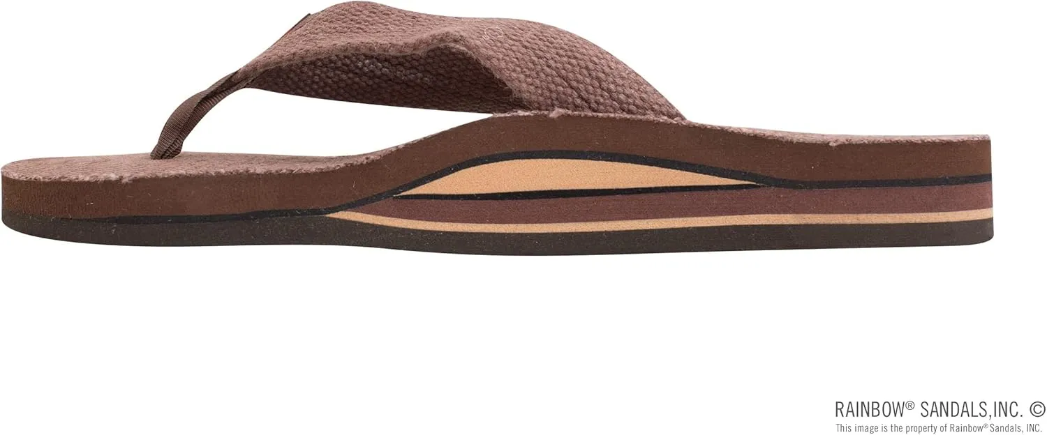 Rainbow Sandals Women's Double Layer Arch Hemp w/Wide Strap