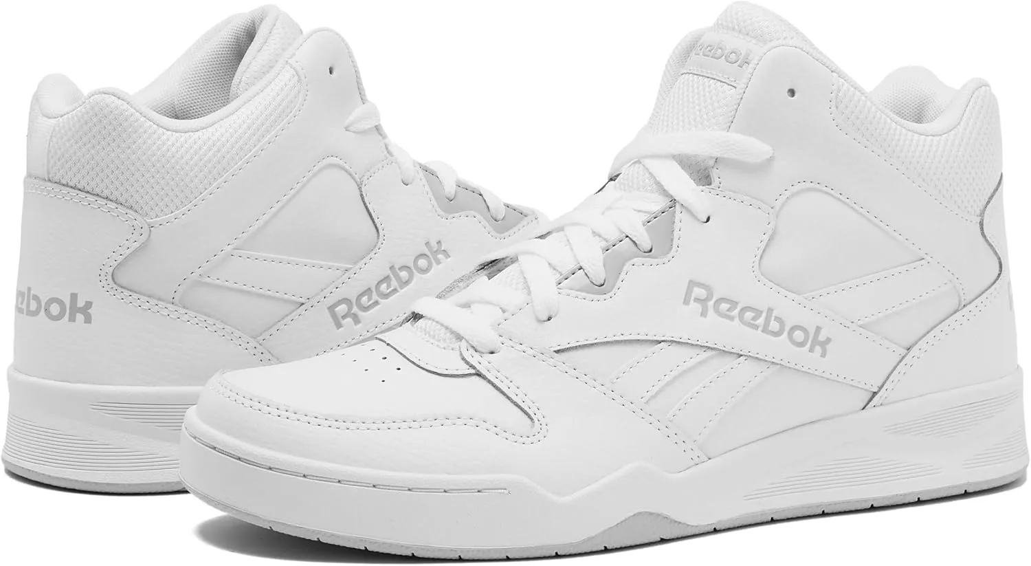 Reebok Royal BB4500 Hi2 High Top Sneakers for Men, Black or White Mens Basketball Shoes, Medium or Wide Width Size 7 to 14 Athletic Mens Shoes