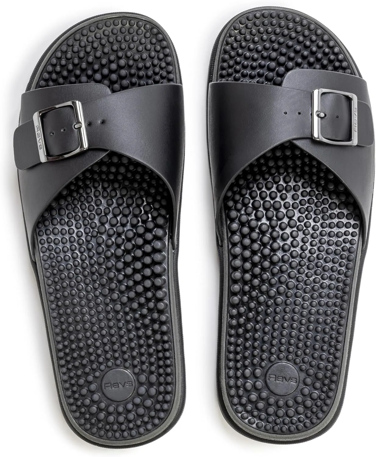Revs - Tay - Men’s Single Strap Reflexology Massage Sandals