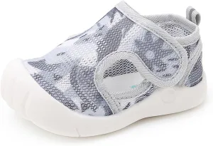 RVROVIC Boys Girls Athletic Sports Sandals Open-Toe Breathable Rubber Sole Beach Water Shoes for Toddler