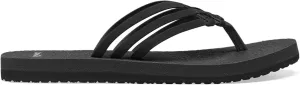 Sanuk Women's Yoga Sandy | Flip Flops for Women | Yoga Sandals For Women | Memory Foam Footbed