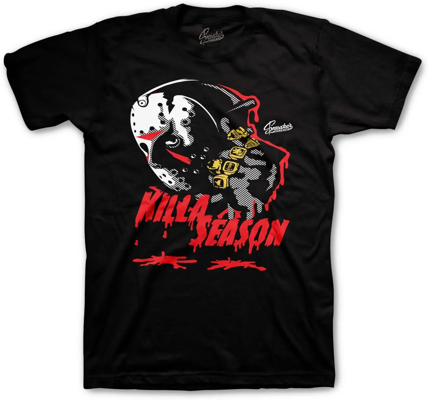 Shirt to Match Jordan 4 Red Thunder Sneakers - Killa Season Tee