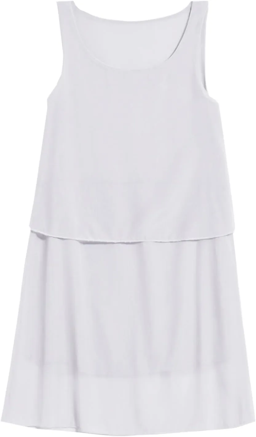 Sleeveless Tank Dress for Women Casual A-Line Loose Fit Flowy Summer Dress Round Neck Casual Wear