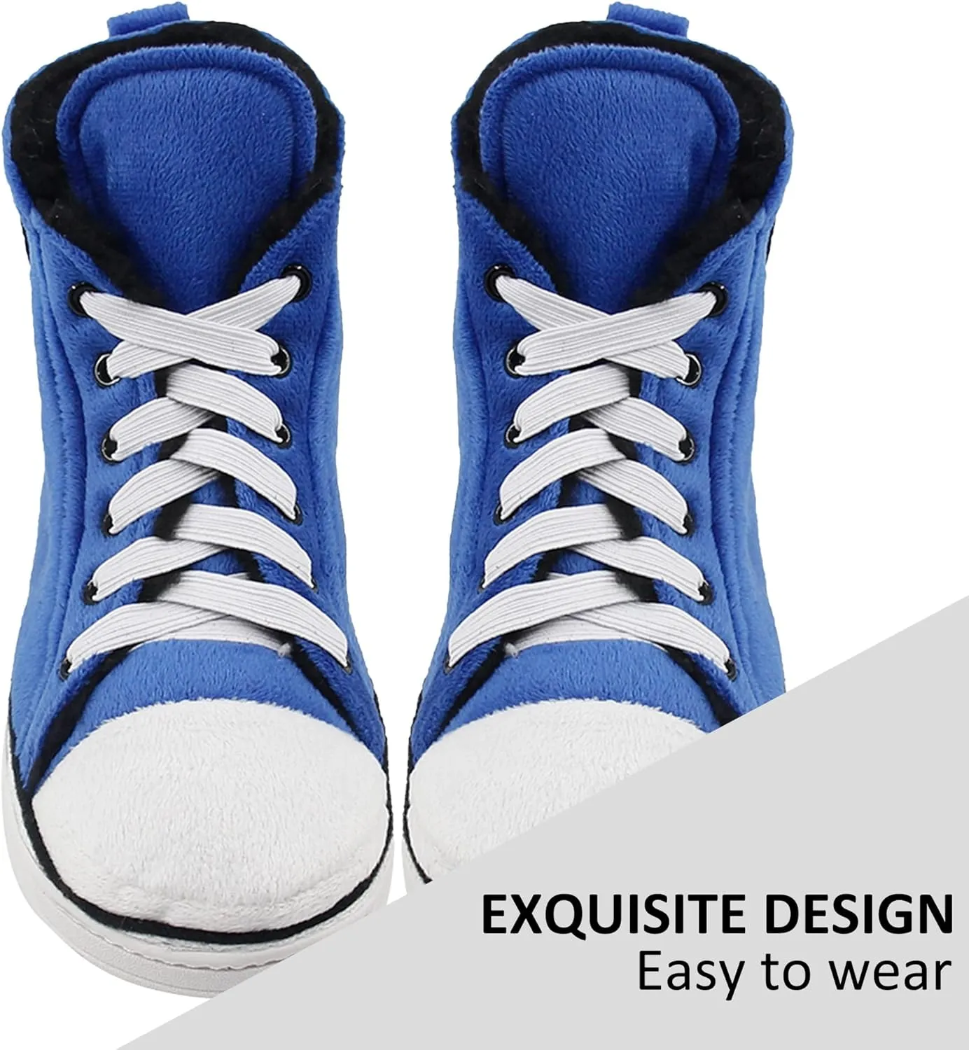 Sneaker Slippers for Women Fashion Indoor House Slipper Boots, Women's Super Soft Warm High Top Plush House Shoes for Women Slippers