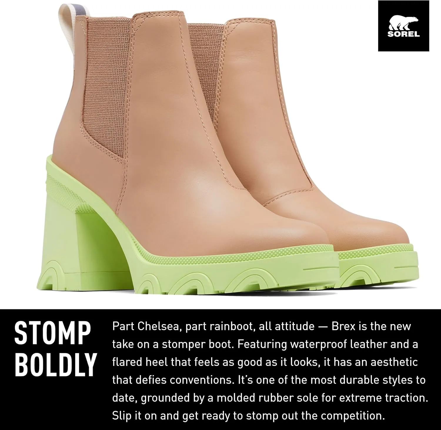 Sorel Women's Brex Heel Chelsea Boots