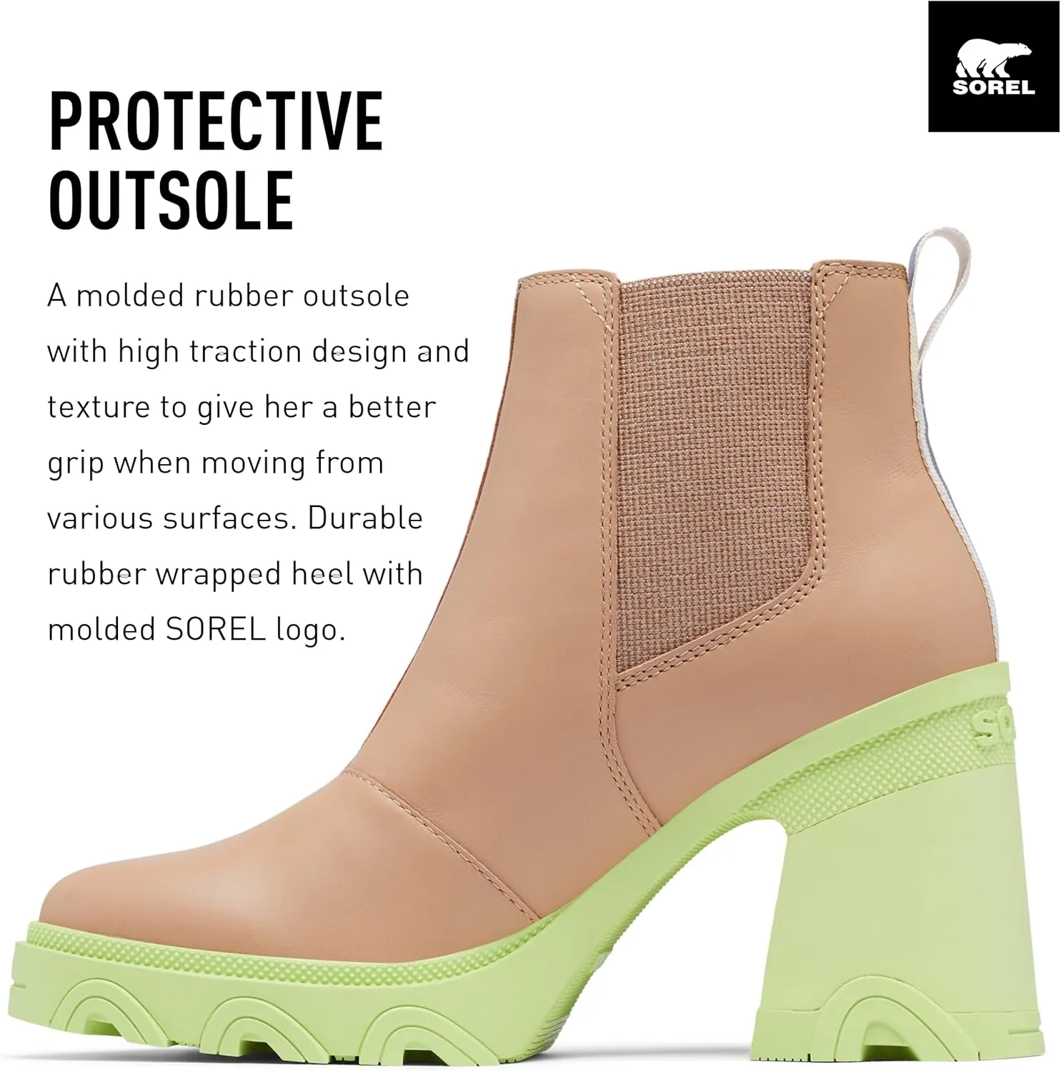 Sorel Women's Brex Heel Chelsea Boots