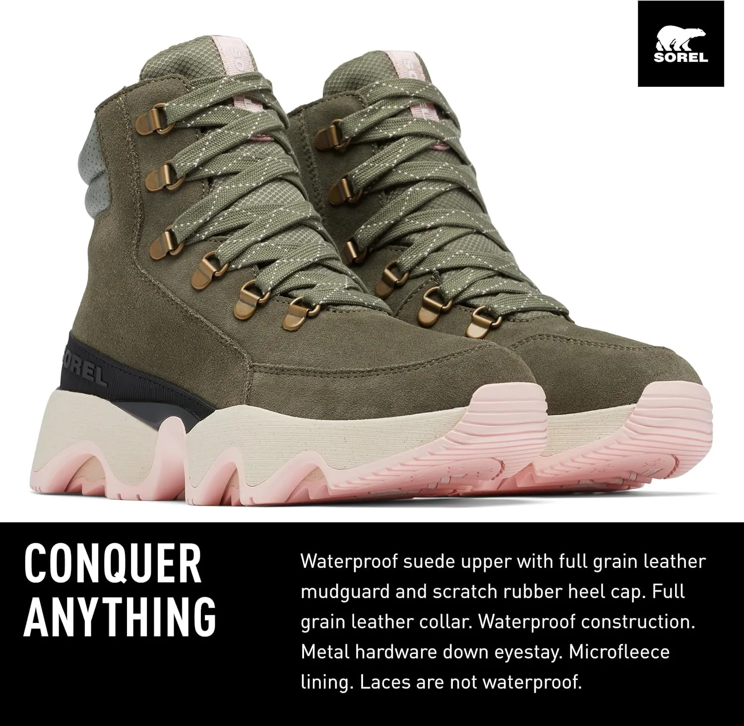 Sorel Women's Kinetic Impact Conquest Waterproof Shoes