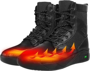 Soulsfeng Heated Boots for Men Women Futuraheat-X Winter Waterproof Warm Snow Boots Rechargeable Electric Heating Boots Foot Warmers