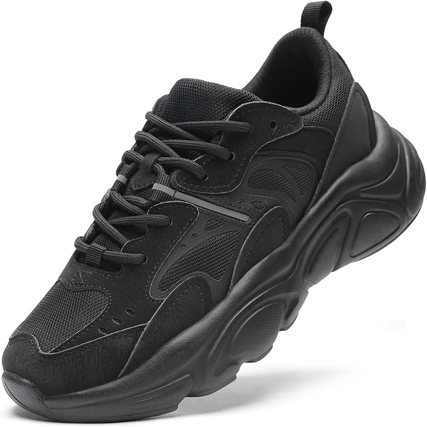 STQ Womens Chunky Sneakers Comfortable Walking Shoes with Arch Sopport