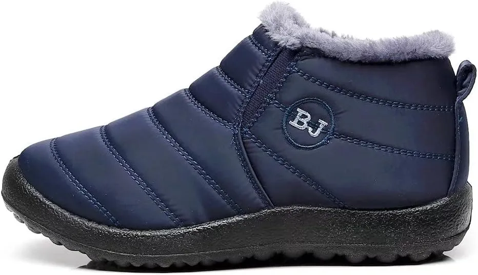 Stunner Snow Boots for Women Winter Ankle Boots Warm Fur Lined Ankle Booties Waterproof Comfortable Outdoor Slip On Winter Shoes Booties