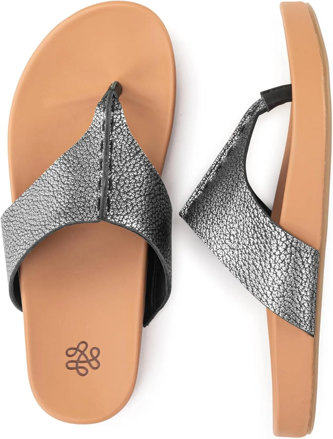 The Sak Everly Slide Sandal - Women's Flat Fashion Slides with Soft Cushion Sole - Beach Slip On Sandals For Everyday