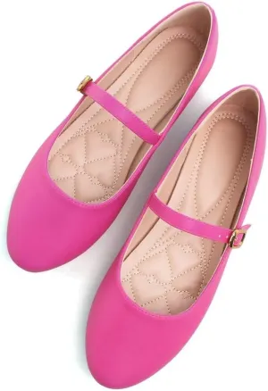 TN TANGNEST Leather Flats for Women Comfortable Square Toe Slip On Flats Soft Work Flats Retro Mary Jane Flats