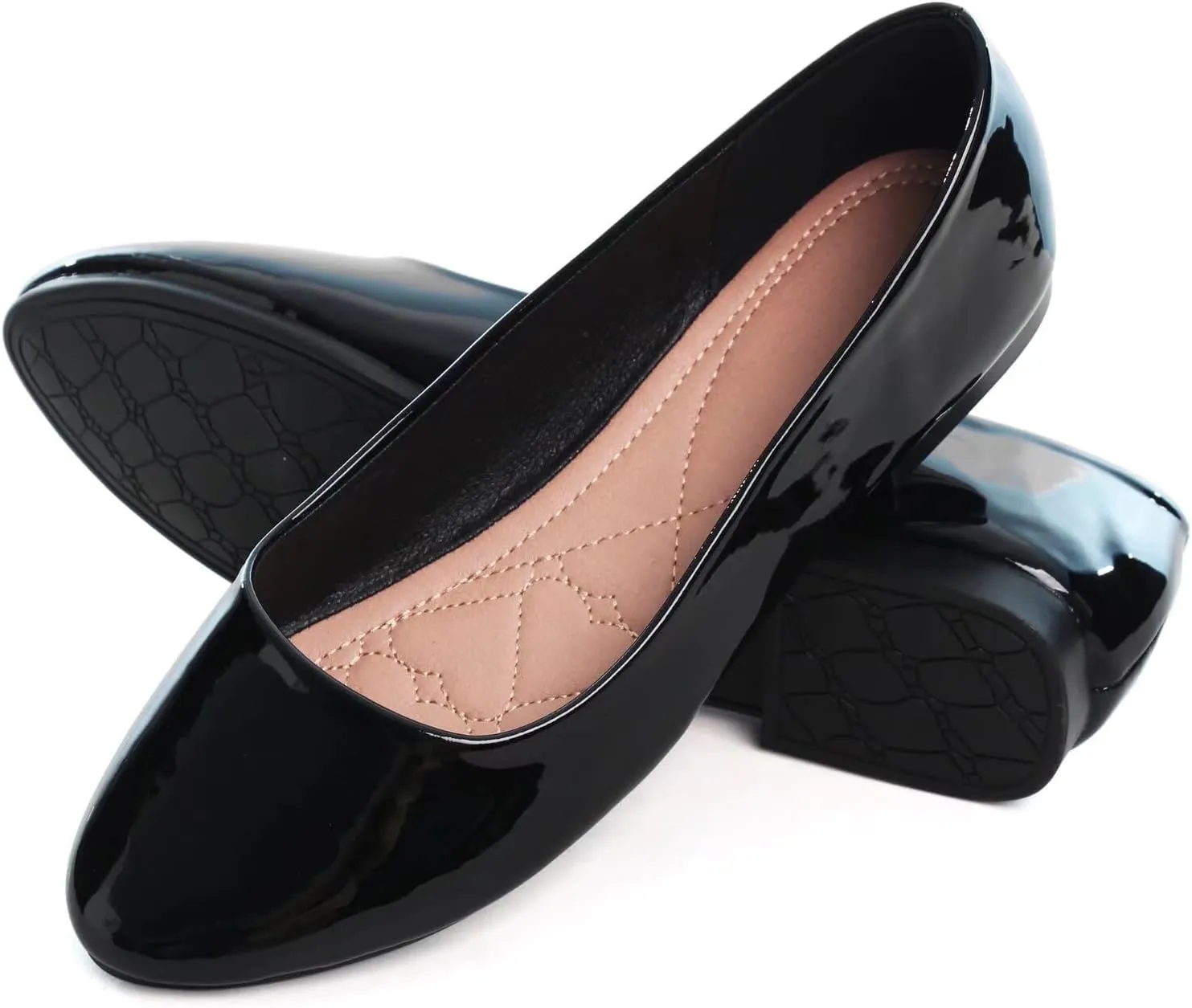 TN TANGNEST Women Pointed Toe Flats Comfortable Flat Ballet Shoes