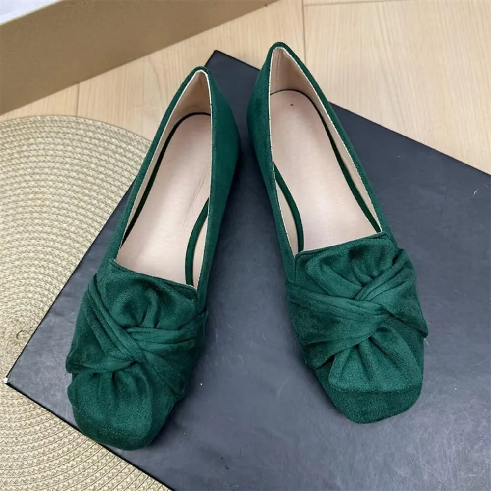 TN TANGNEST Womens Dress Flats Fashion Soft Pointed Toe Bowknot Slip On Flat Shoes
