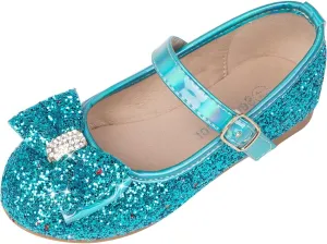 Toddler Girls Flats Mary Jane Shoes Flower Girl Dress Shoes School Wedding Party Ballet Flats for Little Kids