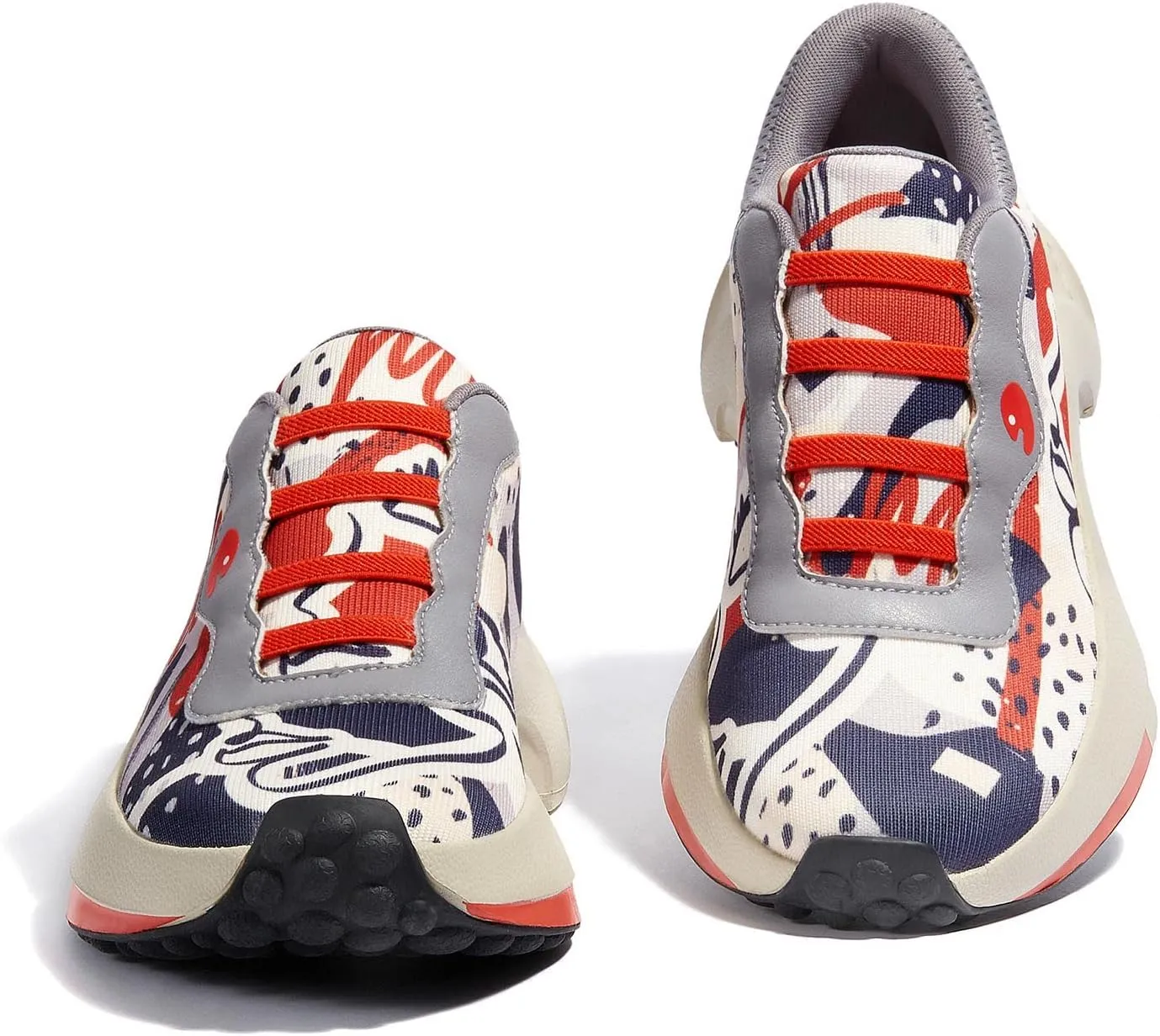 UIN Women's Retro Sneakers Lightweight Walking Casual Comfortable Art Painted Travel Shoes