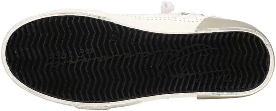 Vintage Havana Womens Lester Perforated High Slip On Sneakers Shoes Casual - Grey