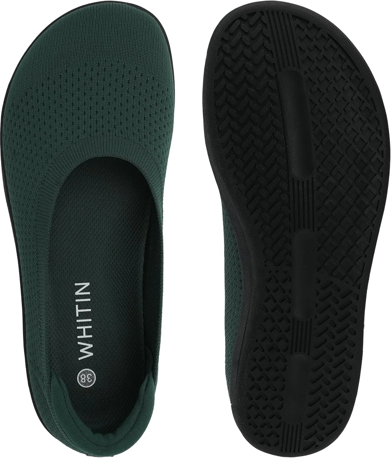 WHITIN Women's Barefoot Ballet Flats   Wide Toe Box   Zero Drop Sole