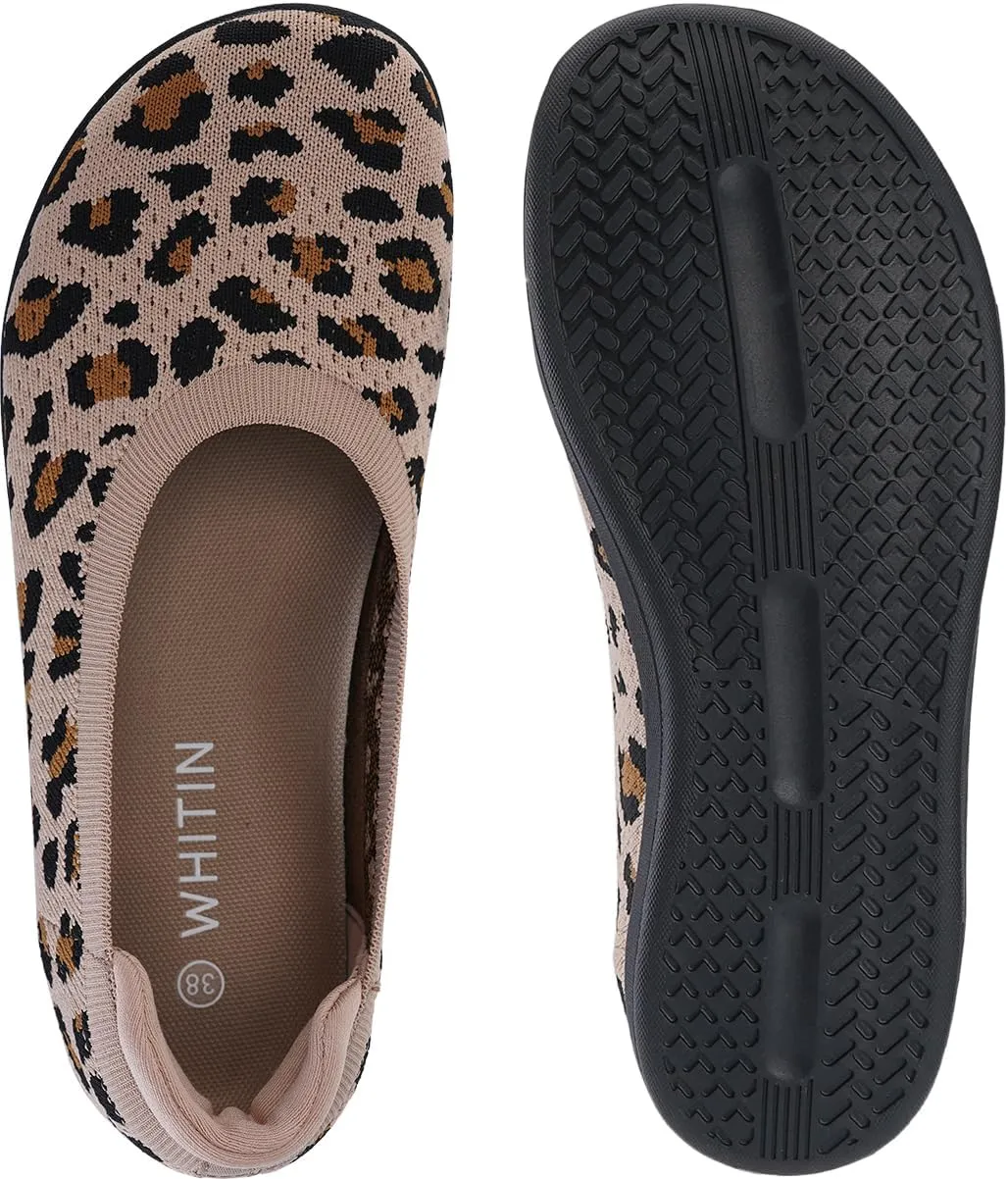 WHITIN Women's Barefoot Ballet Flats   Wide Toe Box   Zero Drop Sole