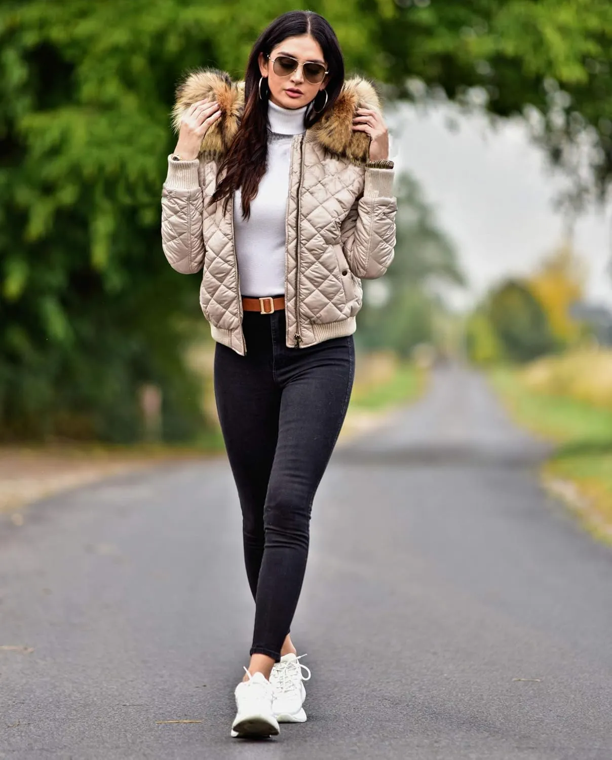 Winter Hooded Down Jacket Warm Thicken Coat Slim Outdoor Overcoat Windbreaker Top