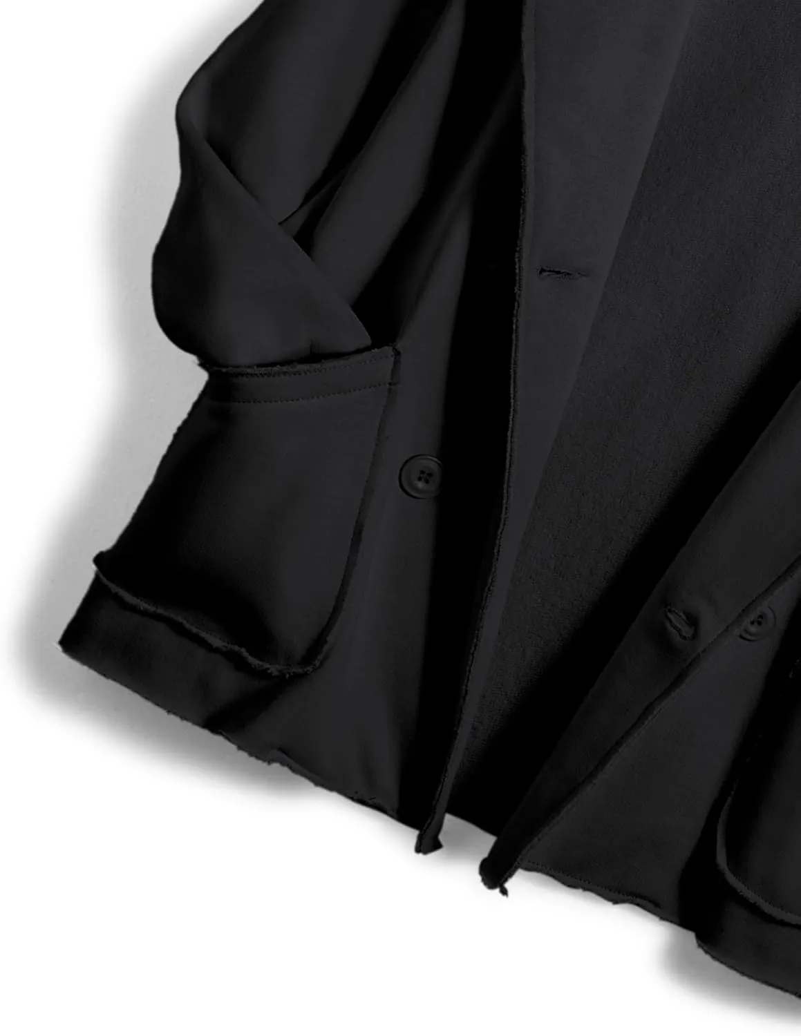 Women Warm Pea Coat Notched Lapel Neck Cropped Double Breasted Button Down Trench Overcoat Jackets with Pockets