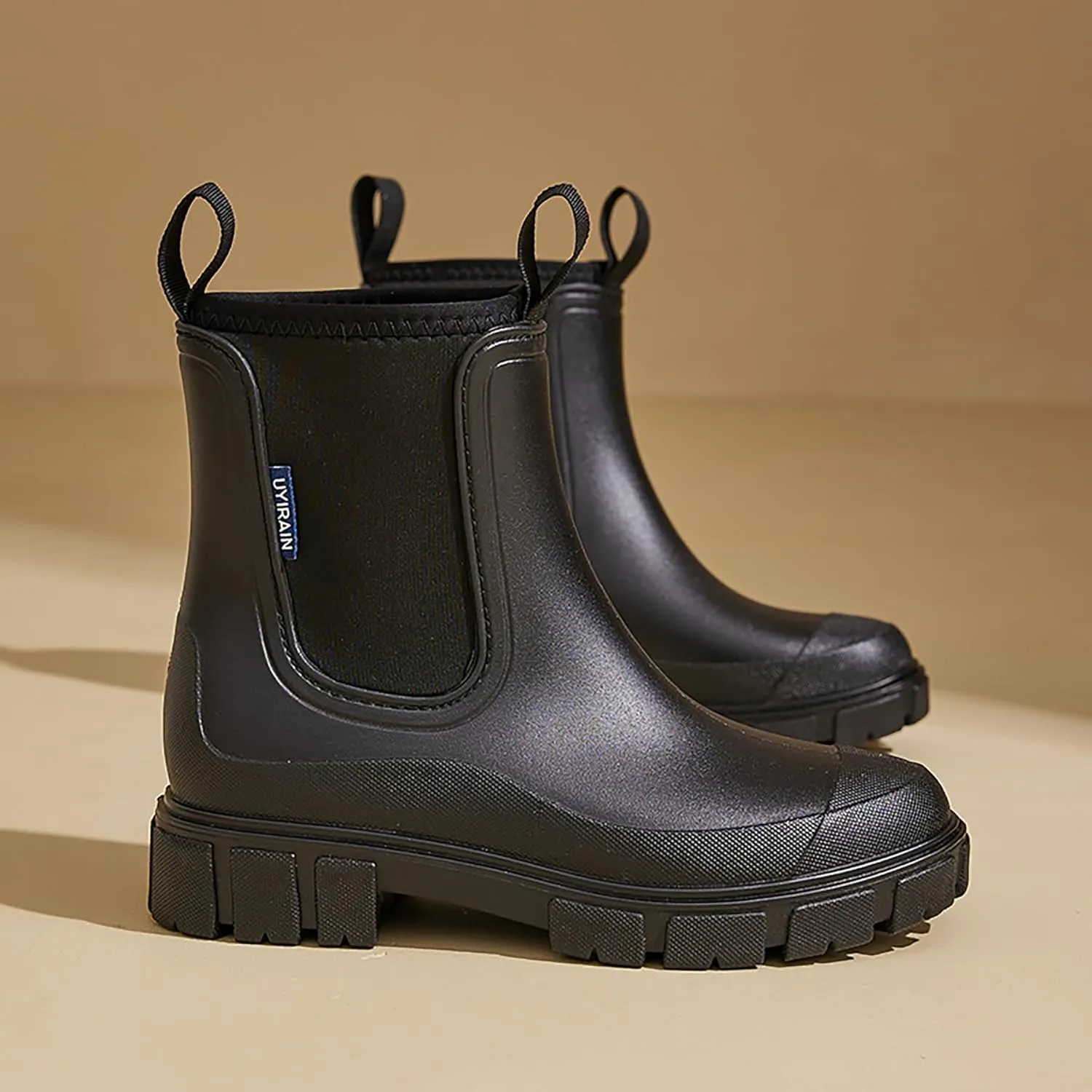 Women’s Ankle Rain Boots Waterproof Lightweight Slip Resistant Fashion Garden Booties