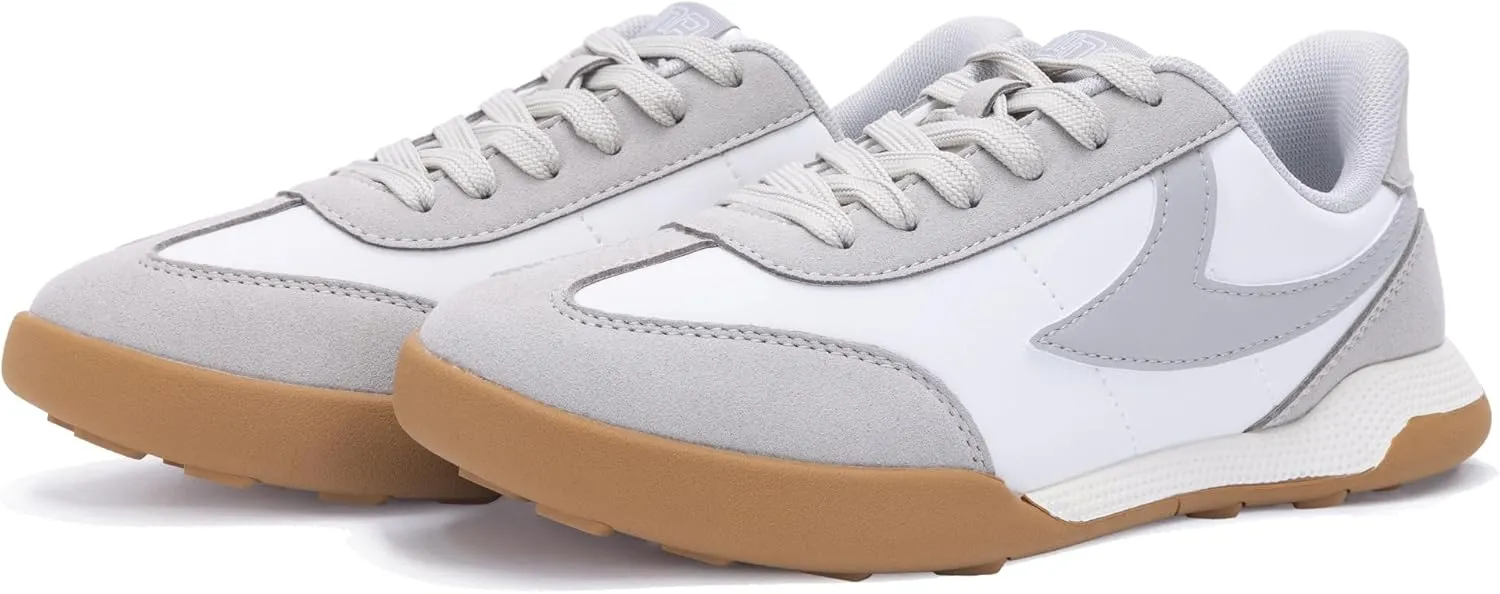 Womens Fashion Sneakers Classic Retro Shoes Casual Comfort Tennis Running Walking Athletic Footwear