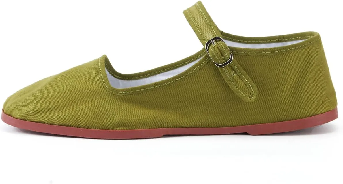 Women’s Mary Jane Flats, Classic Cloth China Flats, Chinese Slippers for Women, Kung Fu Shoes, China Doll Shoes, Tai Chi Shoes
