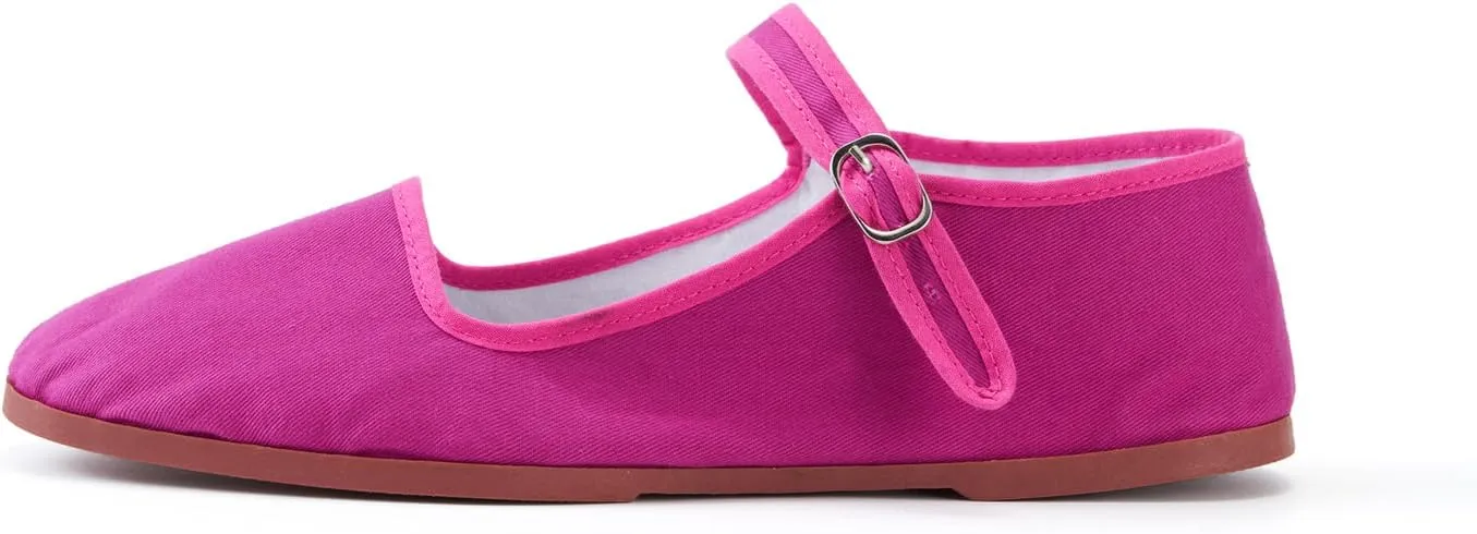 Women’s Mary Jane Flats, Classic Cloth China Flats, Chinese Slippers for Women, Kung Fu Shoes, China Doll Shoes, Tai Chi Shoes