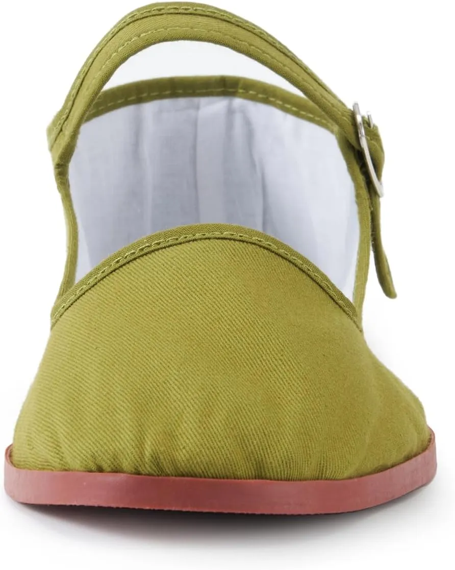 Women’s Mary Jane Flats, Classic Cloth China Flats, Chinese Slippers for Women, Kung Fu Shoes, China Doll Shoes, Tai Chi Shoes
