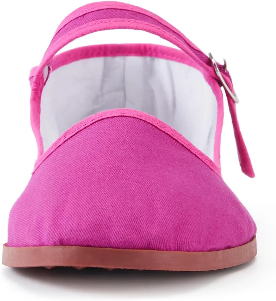 Women’s Mary Jane Flats, Classic Cloth China Flats, Chinese Slippers for Women, Kung Fu Shoes, China Doll Shoes, Tai Chi Shoes