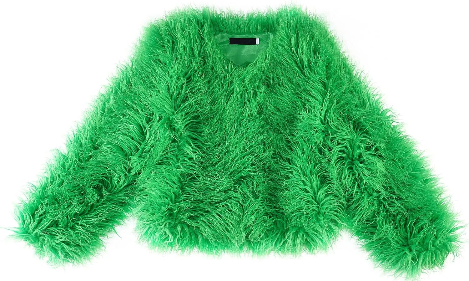 Women's Shaggy Faux Fur Outwear Coat Jacket Long Sleeve Warm Winter