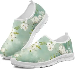Women's Slip On Loafers Soft Comfort Causal Walking Shoes Low Top Non Slip Outdoor Sports Running Sneakers US 5.5-11.5