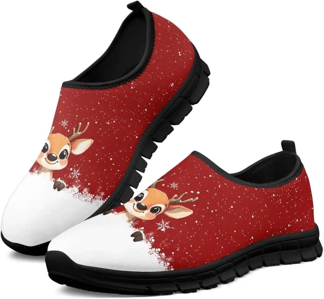 Women's Slip On Sneakers Casual Loafers Lightweight Non Slip Sports Tennis Shoes Comfort Soft Walking Shoes US 5.5-11.5