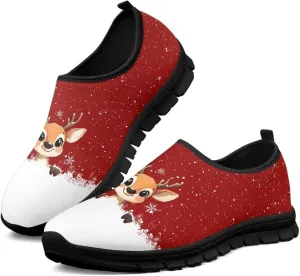 Women's Slip On Sneakers Casual Loafers Lightweight Non Slip Sports Tennis Shoes Comfort Soft Walking Shoes US 5.5-11.5