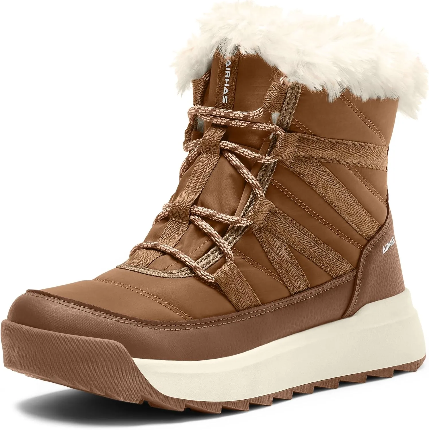 Women's Warm Snow Boots Cold Weather Winter Boots Fur Lined Comfortable Lightweight