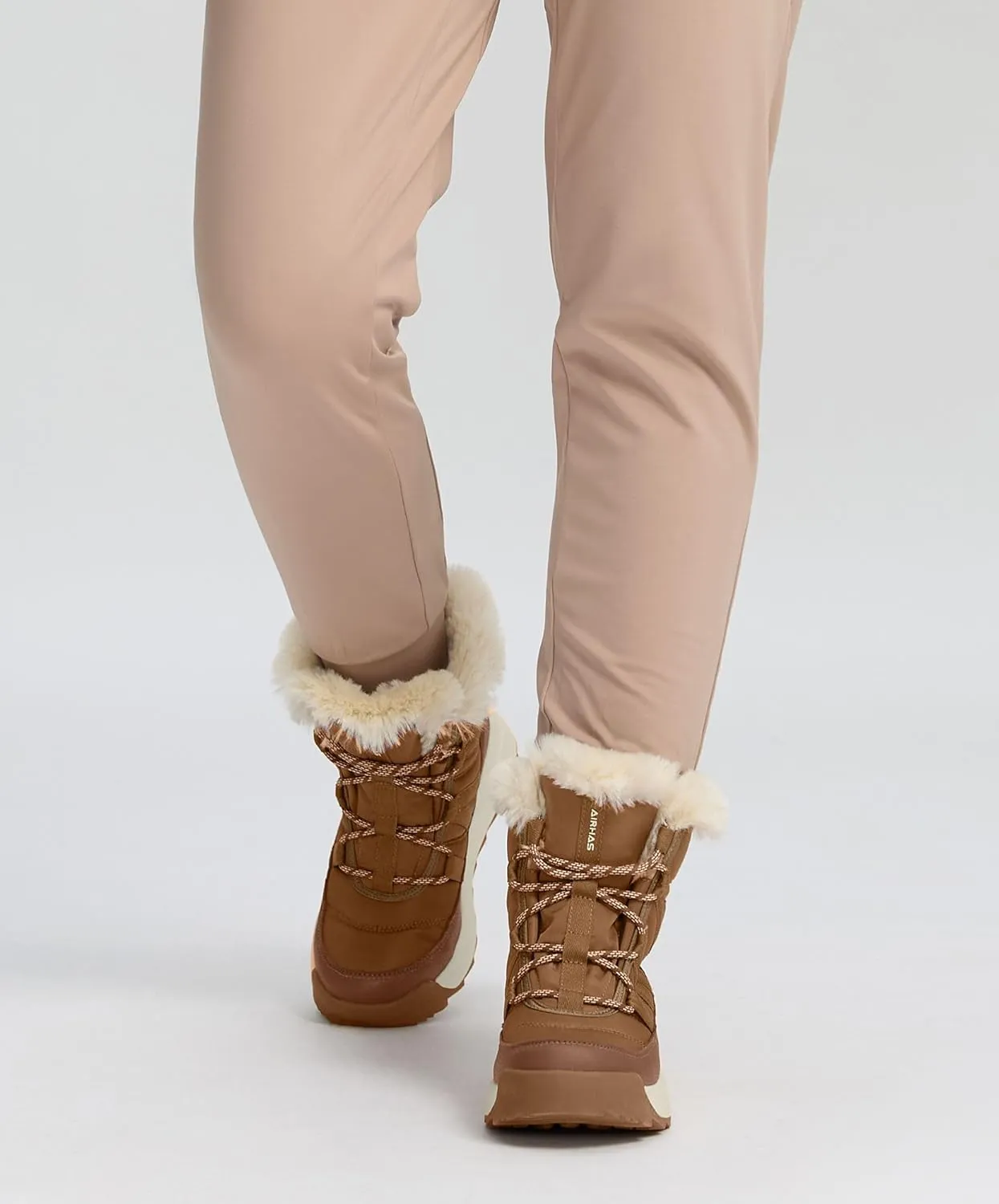 Women's Warm Snow Boots Cold Weather Winter Boots Fur Lined Comfortable Lightweight