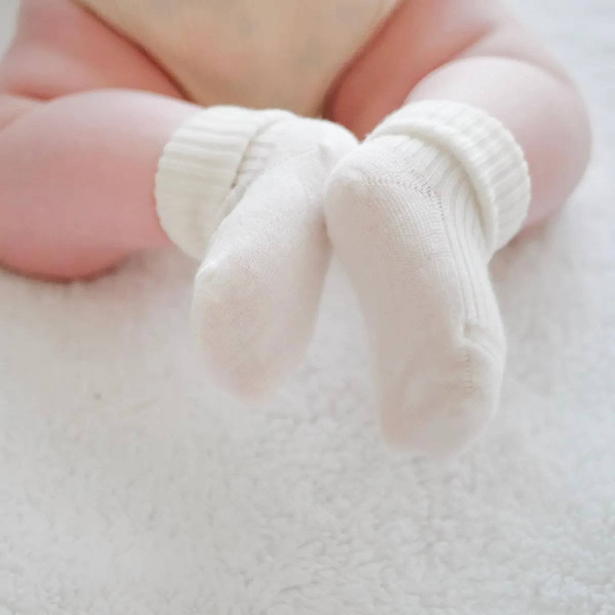 Woolino Wool Baby Socks, Washable Merino Wool Infant Toddler Kids Socks, Newborn to 8 Years (Pack of 3)