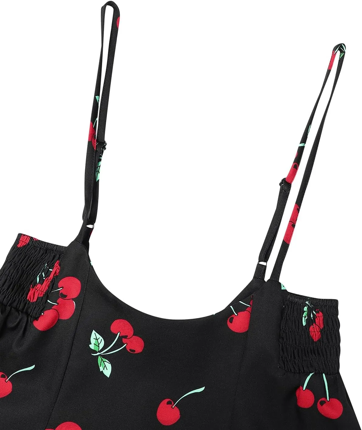 YOINS Women's Suspender Skirt Basic High Waist Versatile Flared Skater Skirt