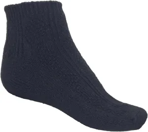 YUN Women's Natural Pure 100% Wool Traditional Warm Low Ankle Booties Winter Socks