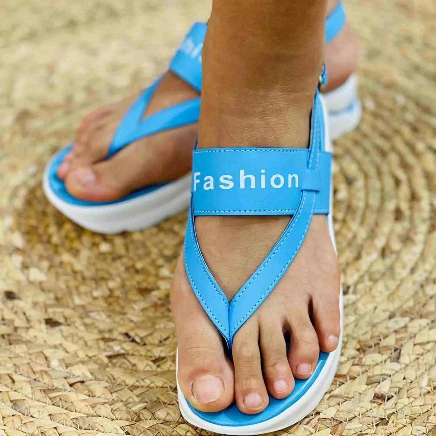 ZBYY Gladiator Sandals for Women Summer Flip Flop Comfort Wedge Sandals Casual Beach Slip On Outdoor Sandal Shoes
